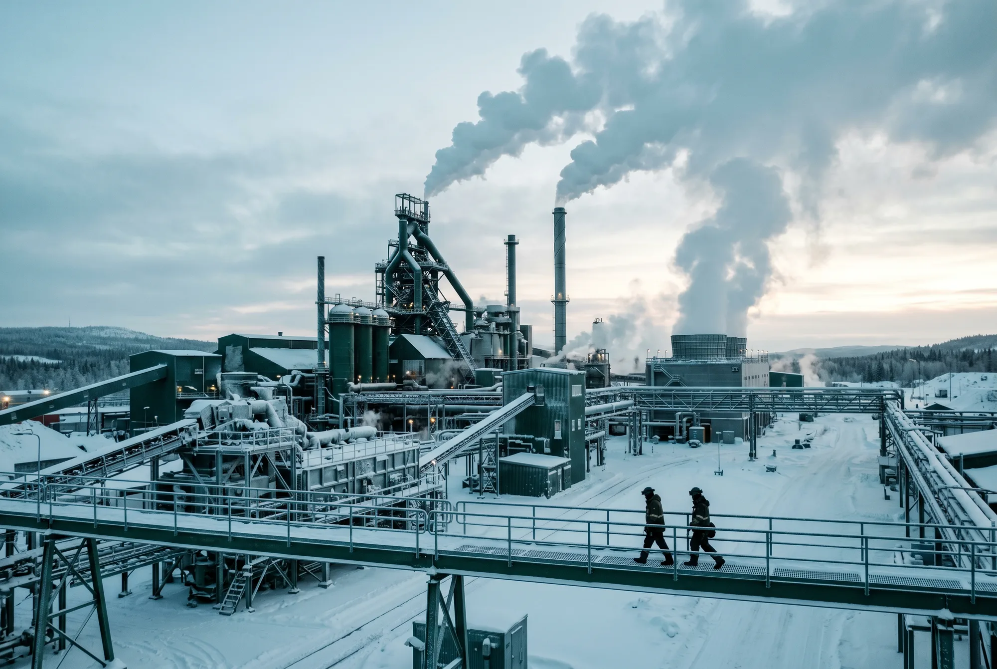 Industrial electrification — Norrbotten, Sweden · Green steel production & heavy manufacturing electrification